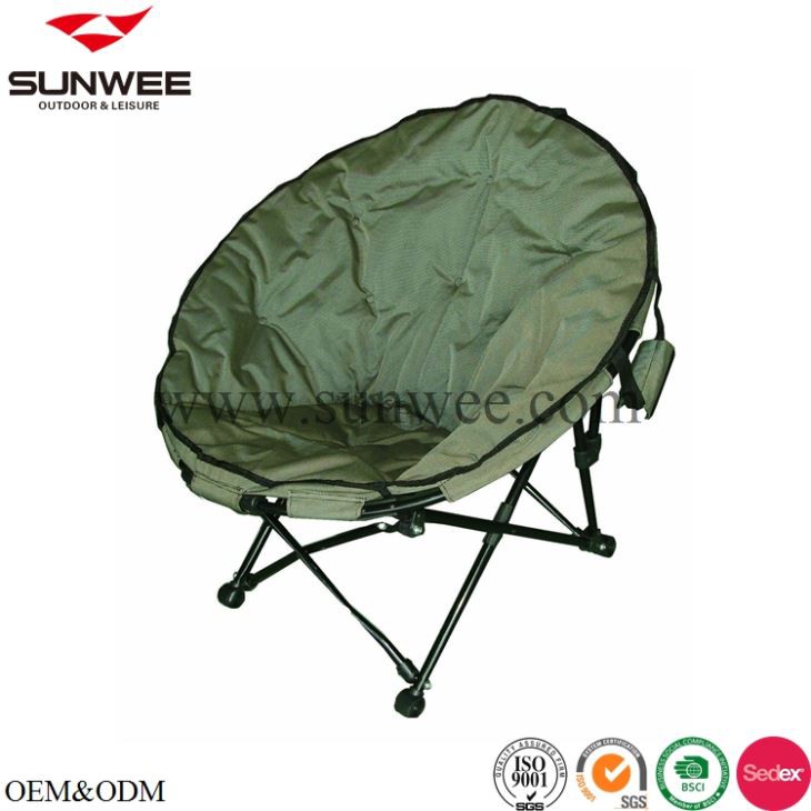 Sedia lunare pieghevole di camping